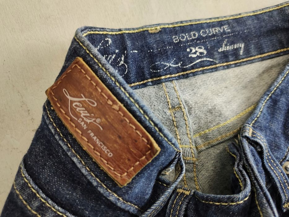Levi's jeansowe spodnie rurki bold curve skinny 28