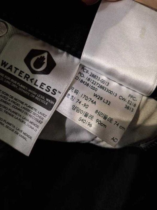 Levis джинсы черные  подросток  Levis 512
