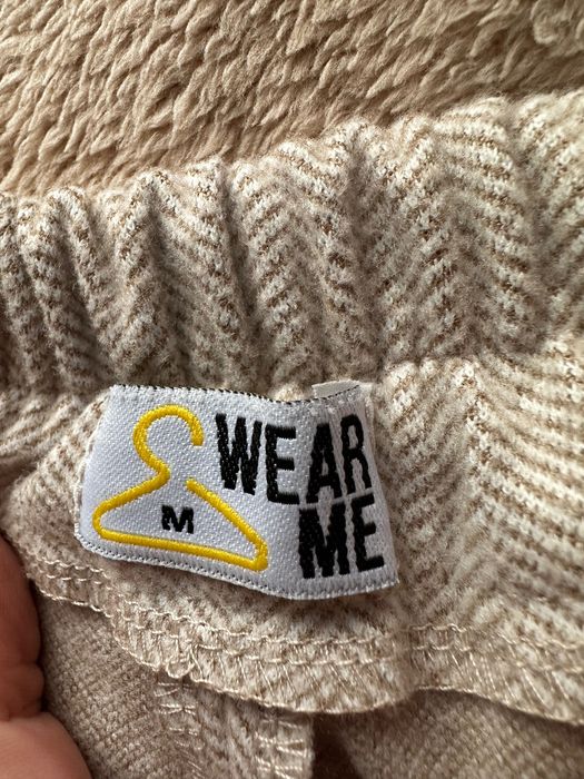 Шорти бежеві. Шорти з льону