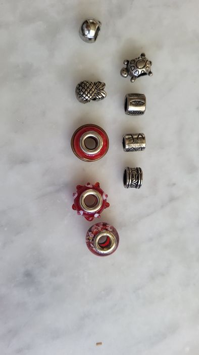 Charms charmsy koraliki koralik jak Pandora mix 9 sztuk