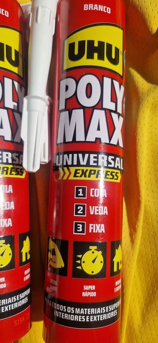 Uhu cola e veda novos selados