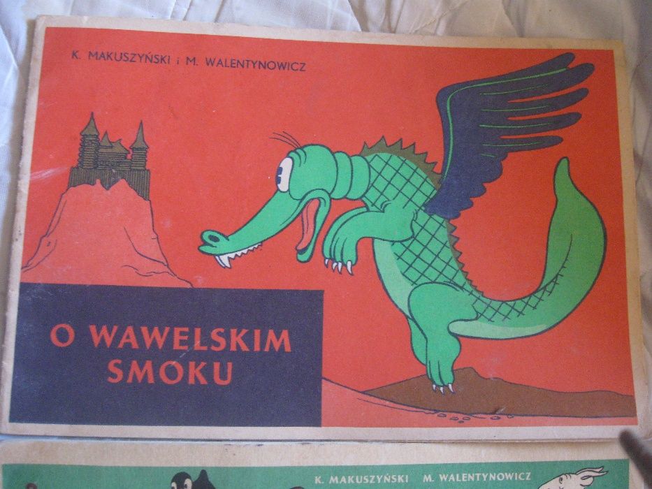Koziołek Matołek i Smok Wawelski Małpka Fiki Miki Komiks komiksy PRL