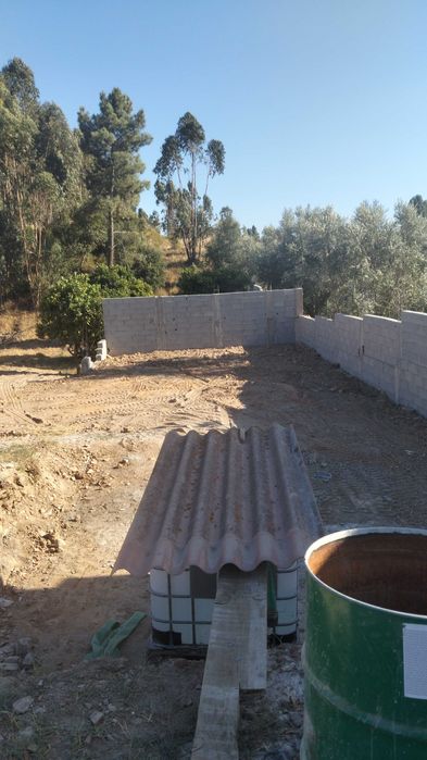 Construção de muros e vedações, muros de contenção em confragens