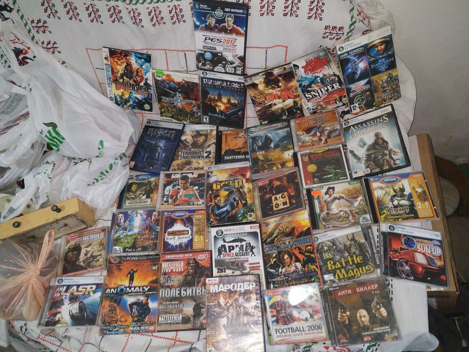 Видео игры відео ігри комп'ютерні ц за 5 шт