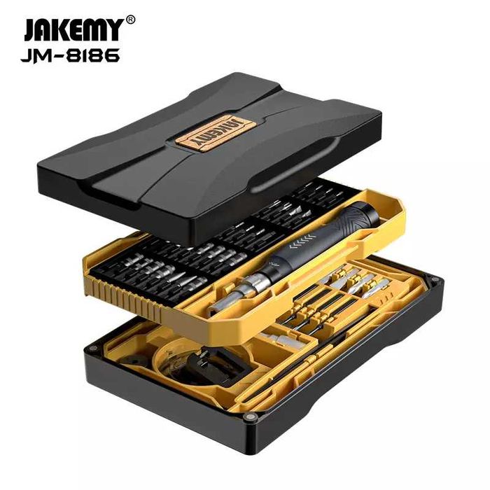 Набір прецизійних викруток Jakemy JM-8186A (83 в 1) для електроніки
