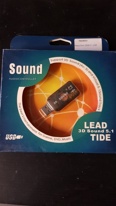 Pens audio usb para pc