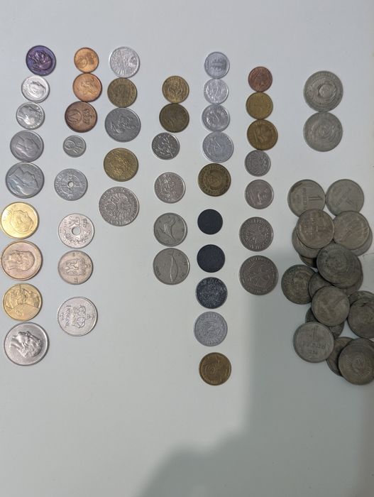 Монеты СССР 1 рубль 1964 ,1965 гг.,монеты Германии,ГДР,3 -  рейх ,Норв