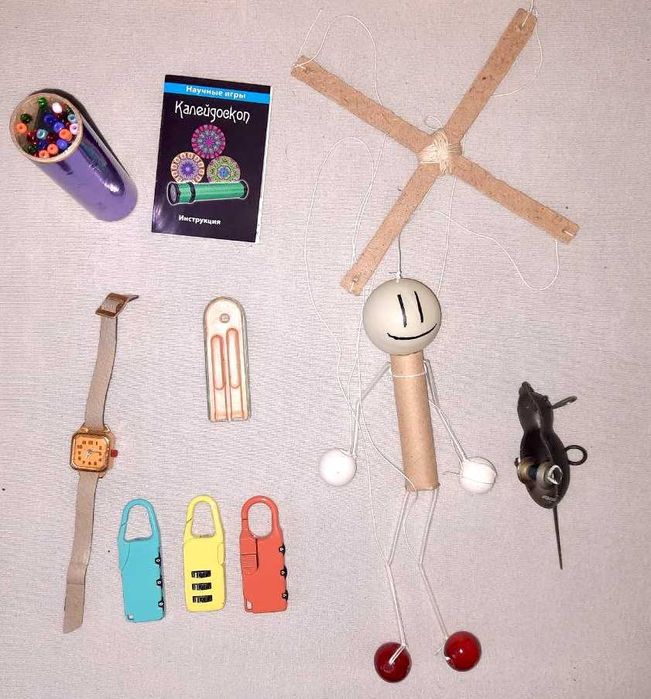 Набор 15 развивающих игрушек фабричных и ручной работы, винтажные СССР