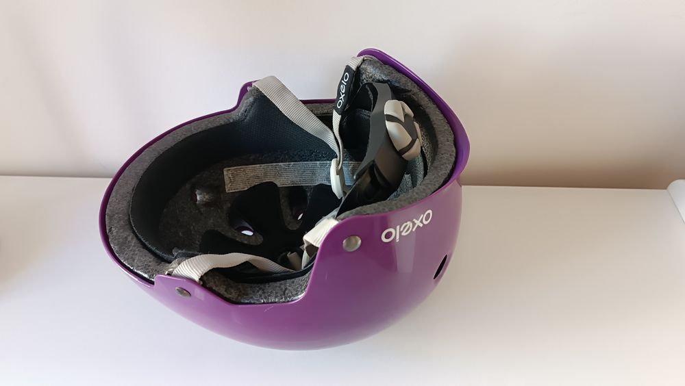 Capacete infantil Decathlon Oxelo 50-54cm