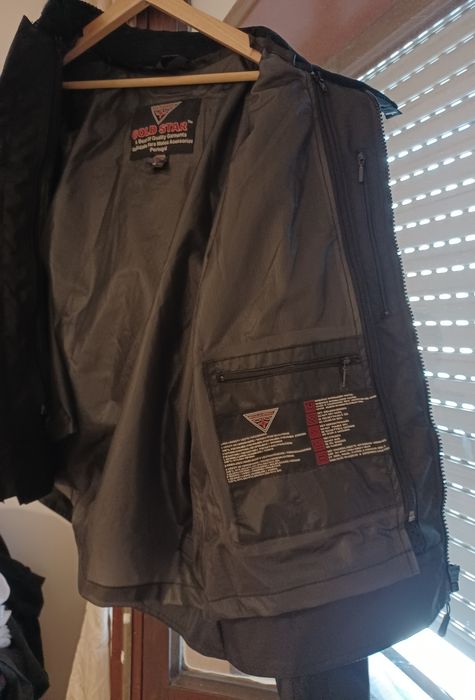 Casaco para motociclista