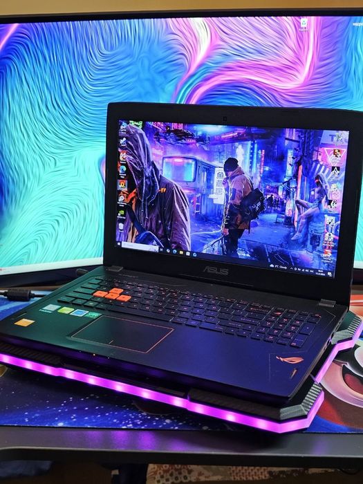 Ігровий ноутбук Asus Rog Strix / GTX 1060 6GB / i7 + 2 SSD