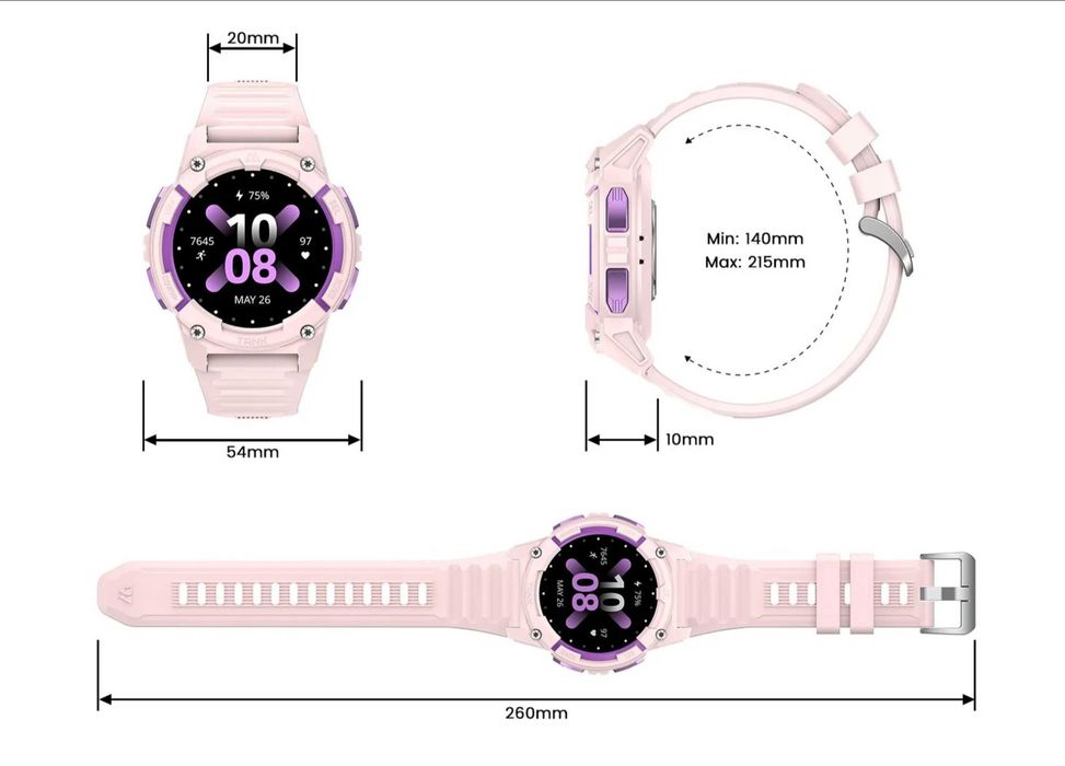 Смарт-годинник тактичний Kospet Tank S2 ULTRA
