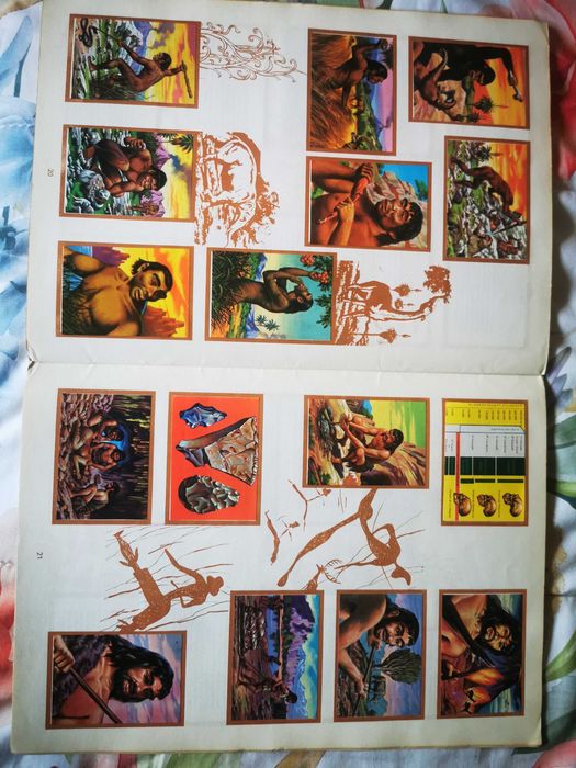 Caderneta Cromos "A História do Homem" |COMPLETA|