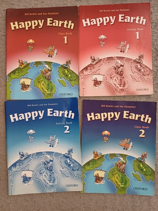 Підручник Happy Earth 1, 2 Class Book Activity  Book