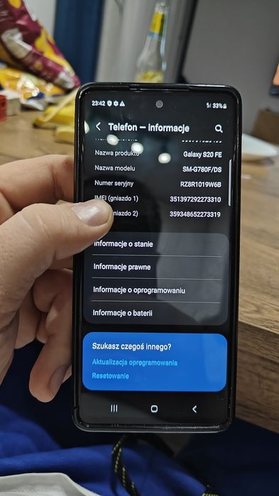 Samsung S20 FE (na części)
