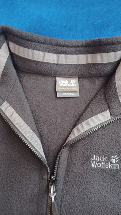 Флісова кофта фліска підклад Jack Wolfskin