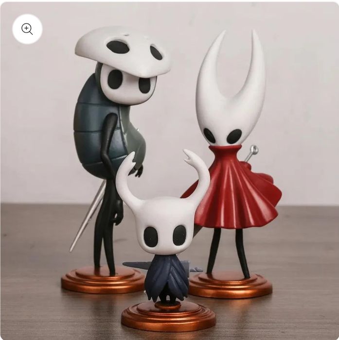 Conjunto de 3 Figuras Hollow Knight