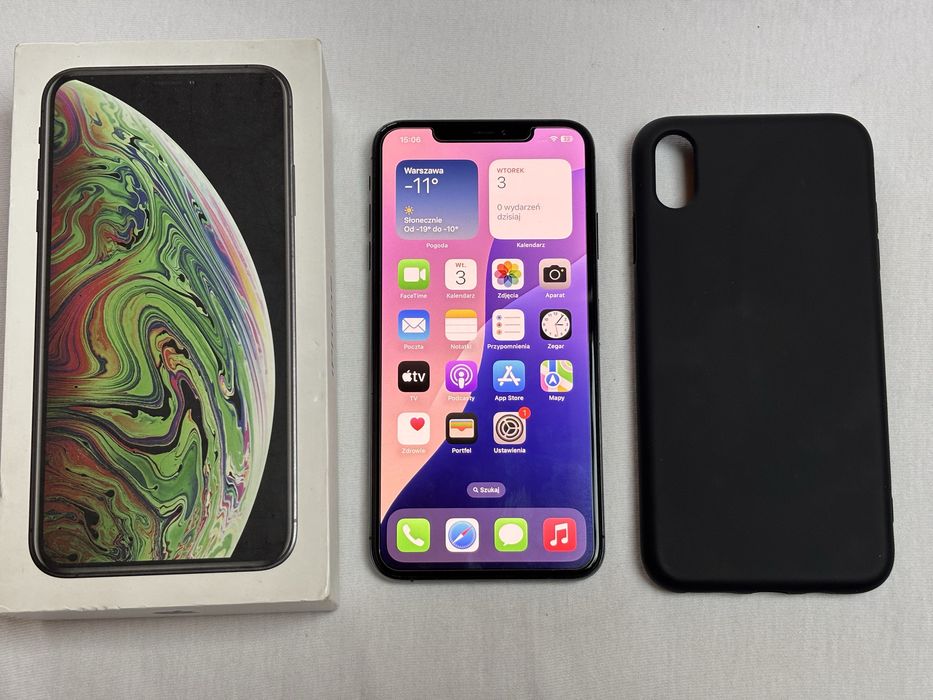 iPhone XS Max 256gb szary