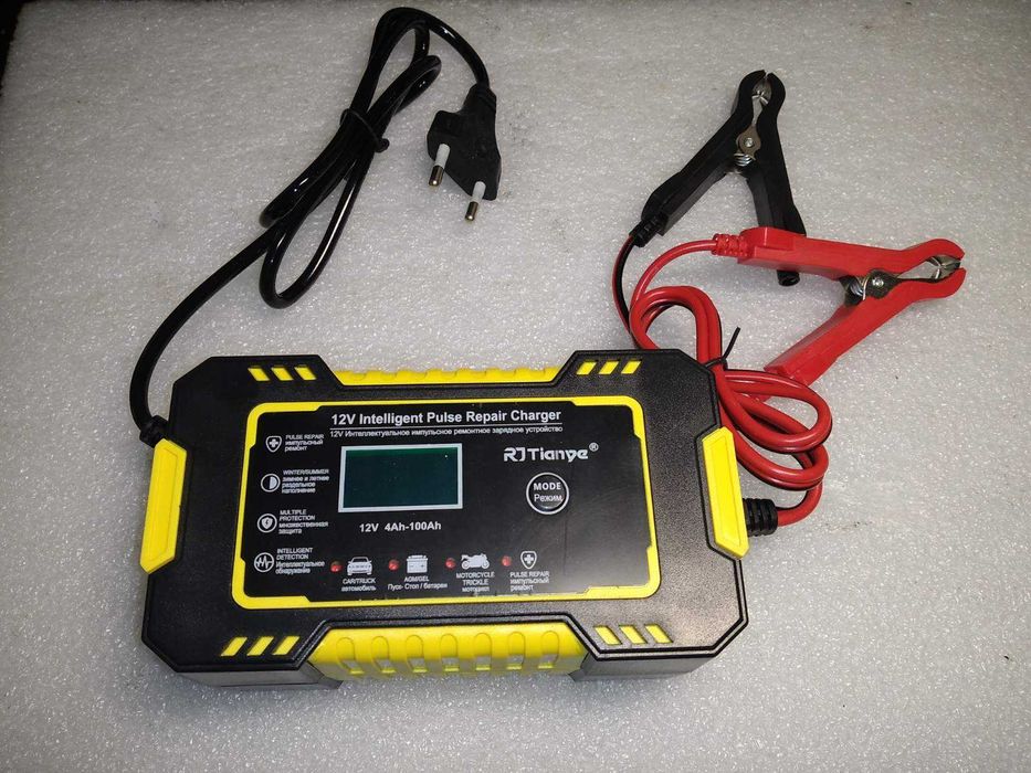 Зарядное устройство 12В  для аккумуляторов с режимом восстановления