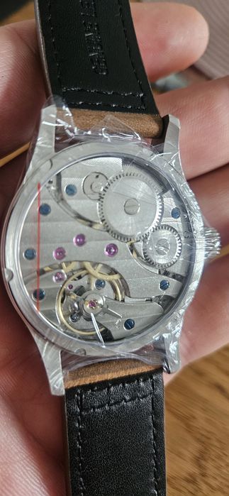 Luksusowy, mechaniczny zegarek męski pilot, flieger