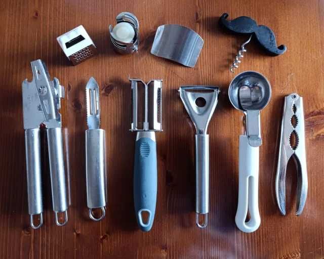 Conjunto utensílios de cozinha