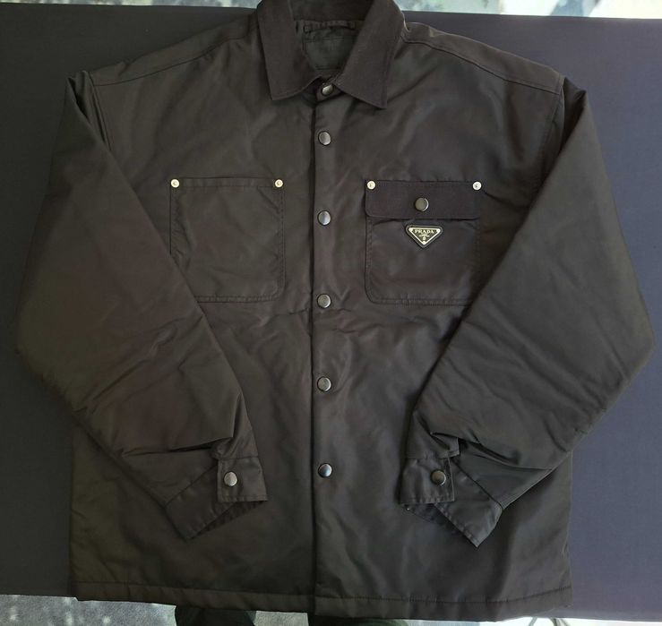 Kurtka Koszulowa Prada Re-Nylon - Overshirt