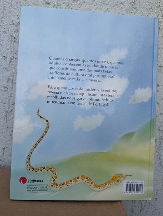 Livro "Lendas de Mouras"
