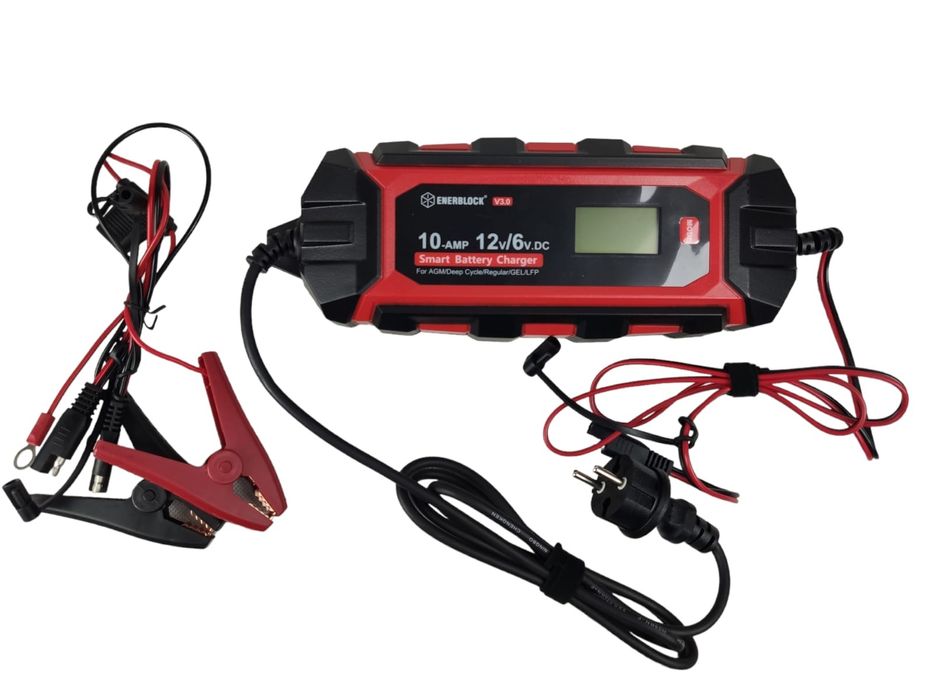 Зарядное устройство для АКБ 12/6 вольт 10/4 А ENERBLOCK