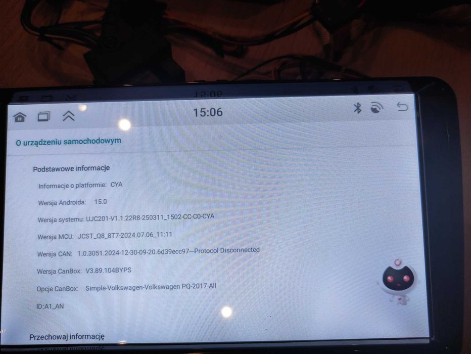 Radio samochodowe android auto GPS kamera wifi BT multimedia Nakło Byd