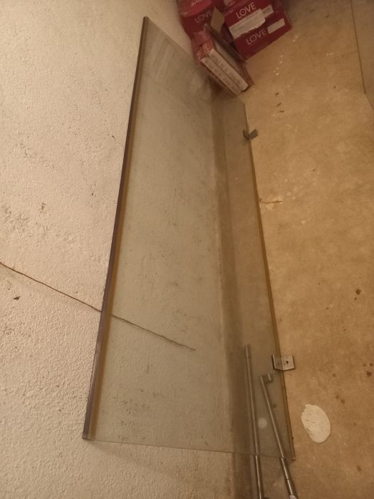 Vidro de cabine de duche