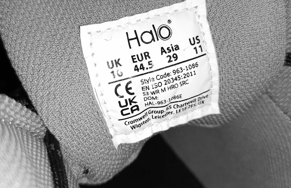 Ботинки HALO Water Proof Дания кожаные трекинговые 44 размер новые