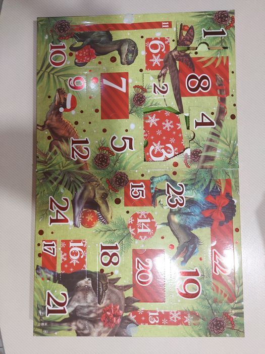 Адвент календар дино динозавр