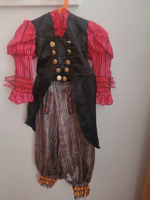 Traje disfarce da Disney de Alice do pais das maravilha (através do es