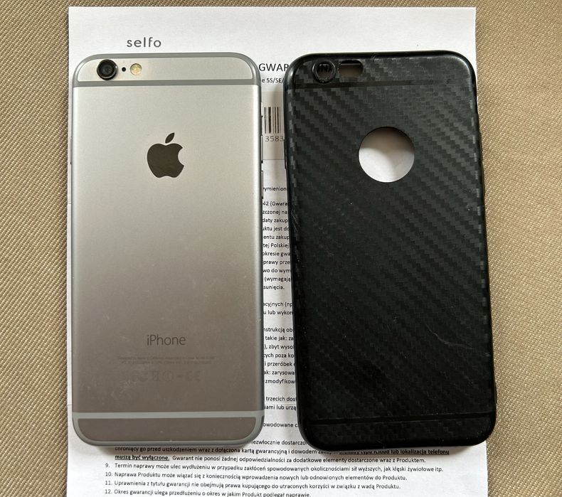 iPhone 6 / 16 GB  kondycja baterii 100%