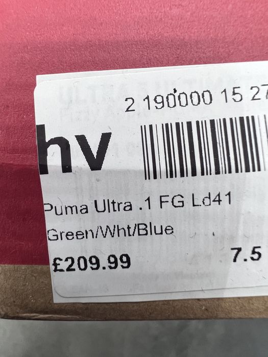 Елітні оригінальні бутси Puma ultra.1  36/37/38/39/40/41/42/43 Англія