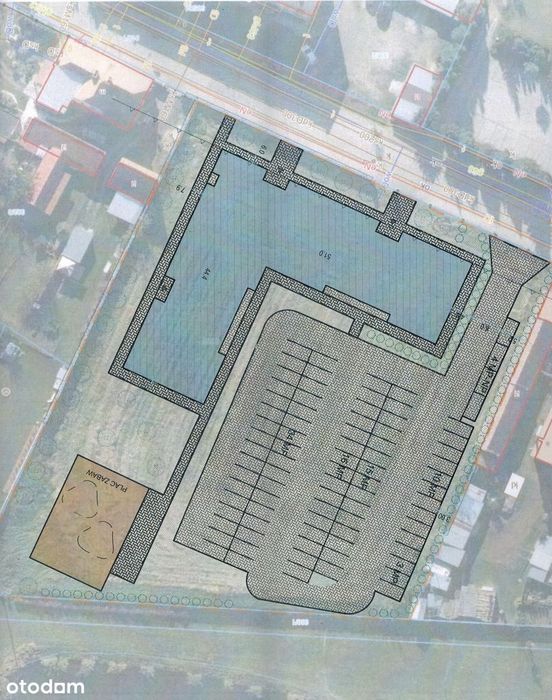 Działka pod zabudowę wielorodzinną 1800 m2 PUM