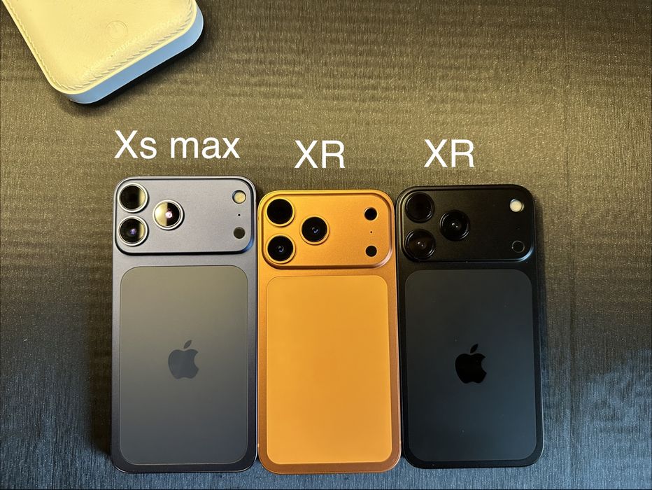 Корпус на Iphone XR и 11 Pro Max в виде 17 PRO
