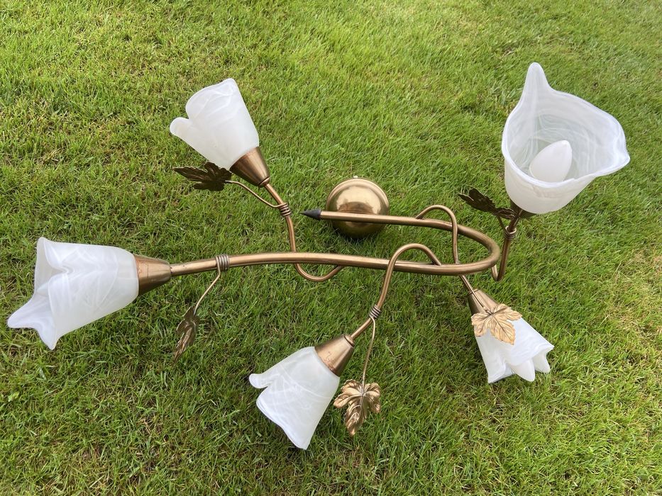 Piekna stylowa lampa sufitowa