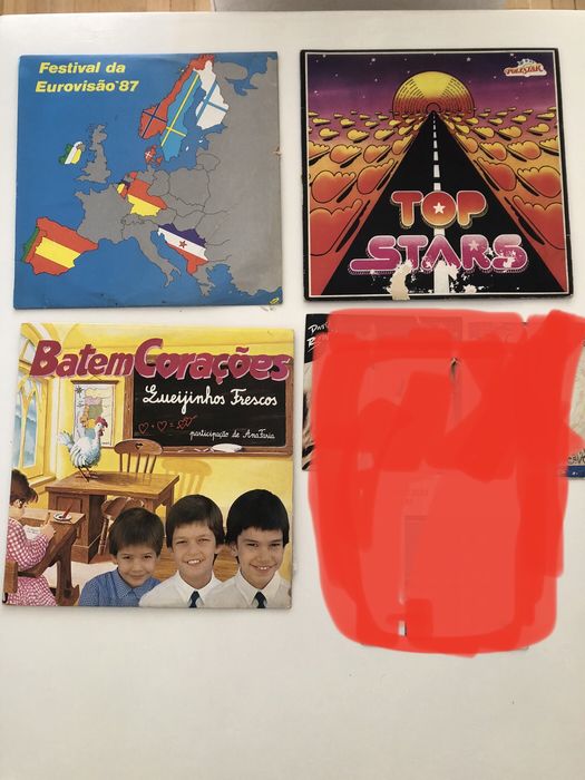 LP discos de vinil antigos