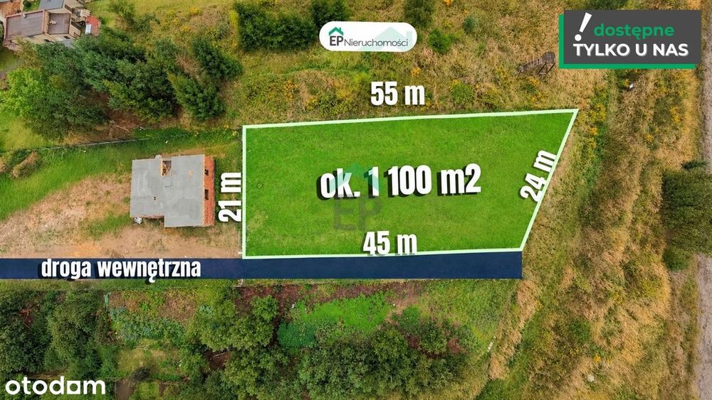 Działka z warunkami zabudowy.