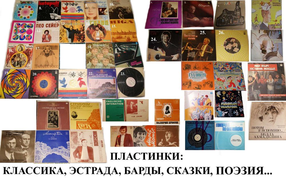 Колокольные звоны Пластинки виниловые СССР Колокола Лавра Монастырь