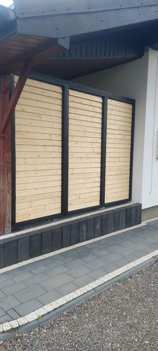 Żaluzje ogrodowe ruchome deseczki shutters