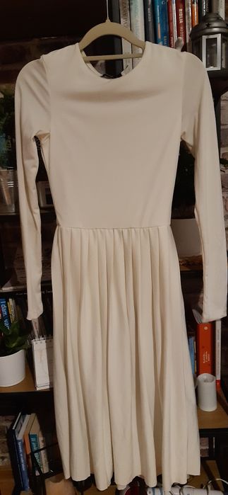 Biała sukienka  rozm 34