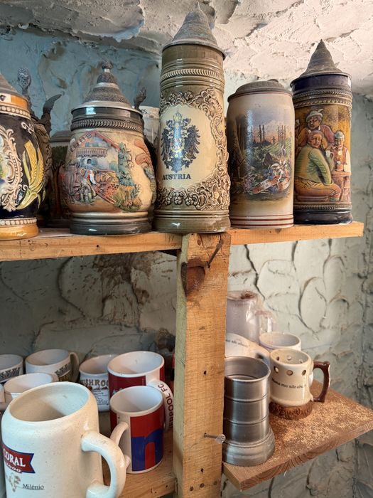 Colecção de Canecas, Cinzeiros, Copos e Chávenas de café