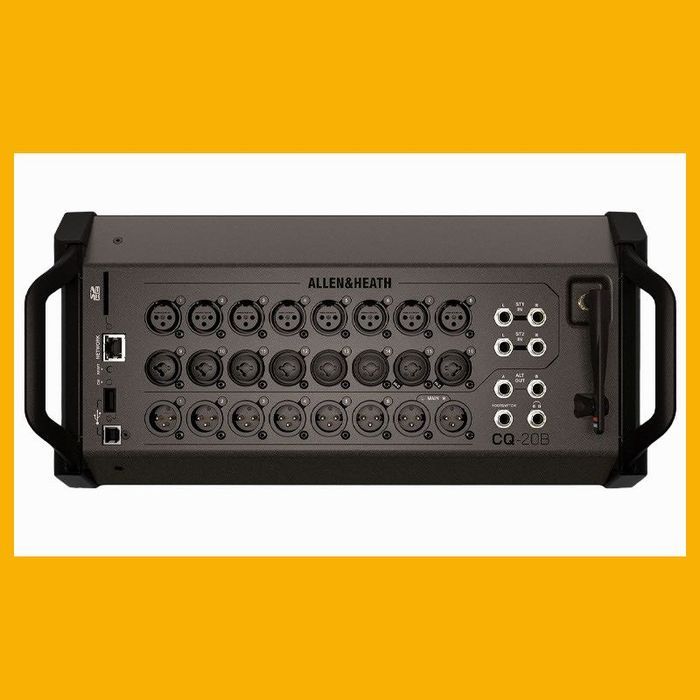 ALLEN HEATH CQ-20B Ultrakompaktowy mikser cyfrowy 20 wejść- 8 wyjść