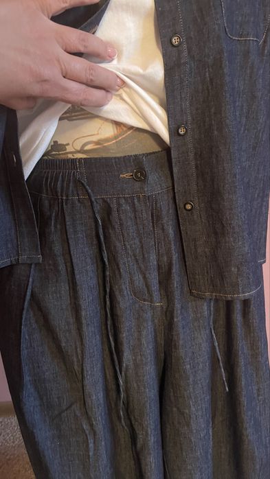 Komplet jeansowy marynarka +spodnie  GIOYA  40/42/44/46