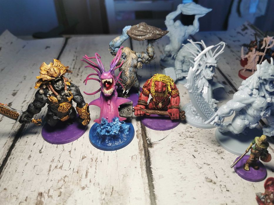 Blood Rage - epicko pomalowane figurki!