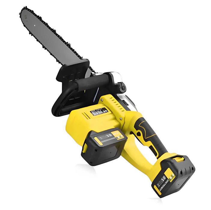 Пила 40см. Пила акумуляторна. Акумуляторна пила на 2 Акб.