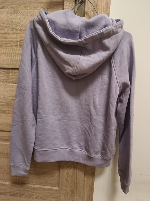 Damska liliowa fioletowa bluza dresowa z kapturem S/36