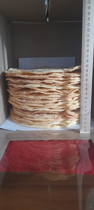 Коржі на медовик, спартак, наполеон, домашня випічка